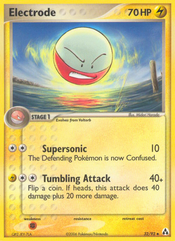 Electrode (32/92) [EX: Legend Maker] | Good Games Morley