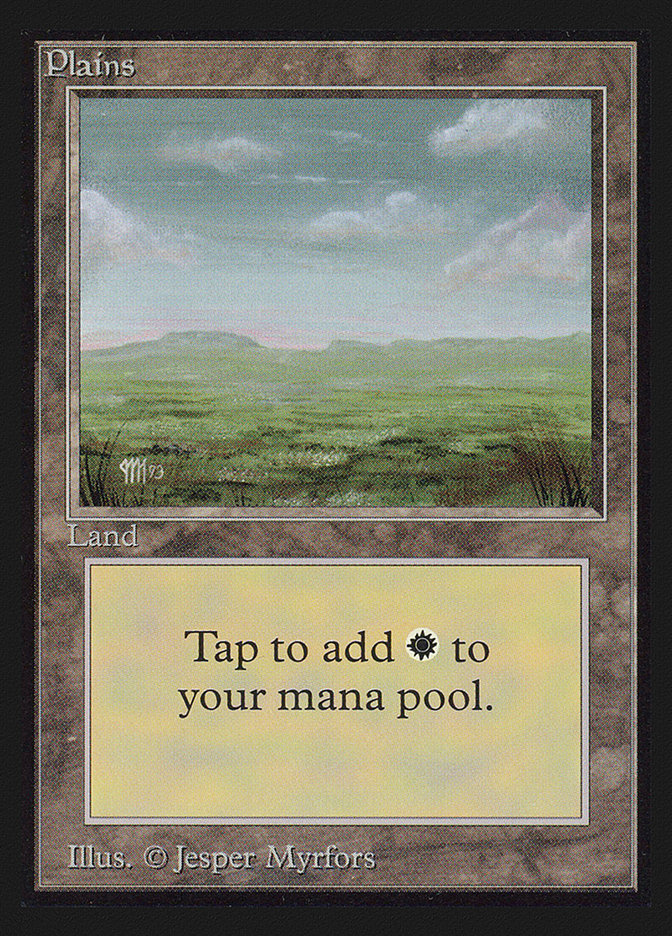 Plains (Signature on Left) [Collectors' Edition] | Good Games Morley