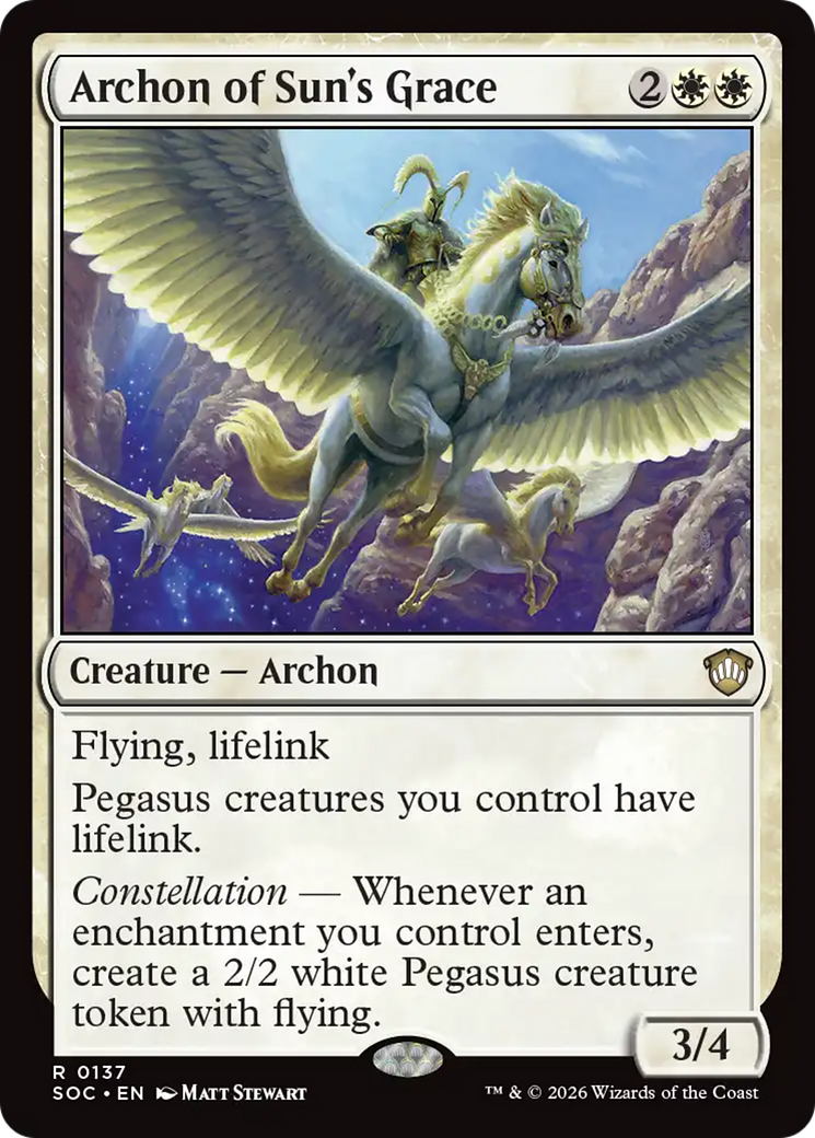 Archon of Sun's Grace [Secrets of Strixhaven Commander] | Good Games Morley