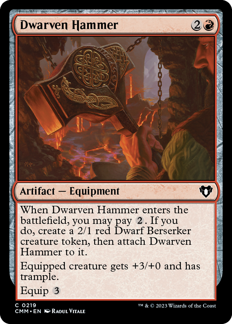 Dwarven Hammer [Commander Masters] | Good Games Morley