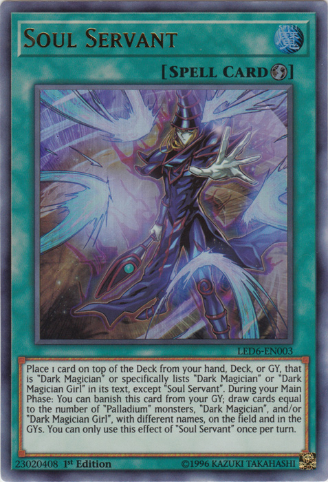 Soul Servant [LED6-EN003] Ultra Rare | Good Games Morley