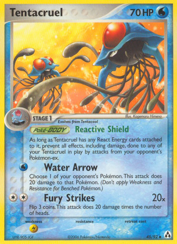 Tentacruel (45/92) [EX: Legend Maker] | Good Games Morley
