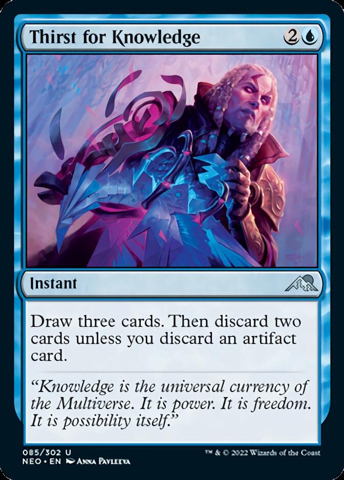 Thirst for Knowledge [Kamigawa: Neon Dynasty] | Good Games Morley