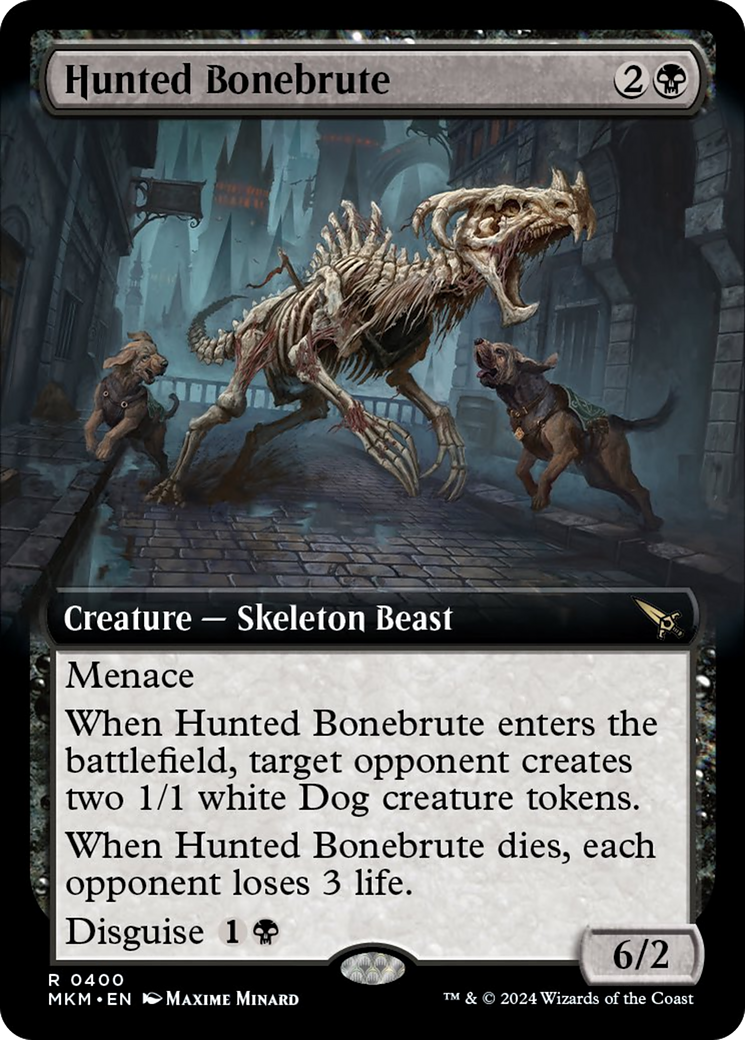 Hunted Bonebrute (Extended Art) [Murders at Karlov Manor] | Good Games Morley