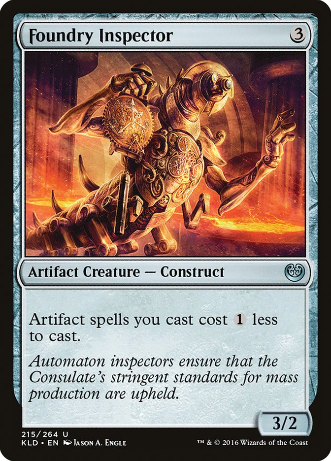 Foundry Inspector [Kaladesh] | Good Games Morley