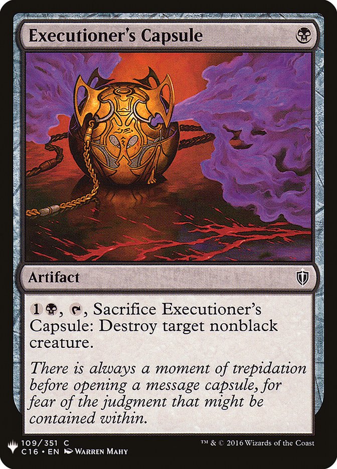Executioner's Capsule [Mystery Booster] | Good Games Morley