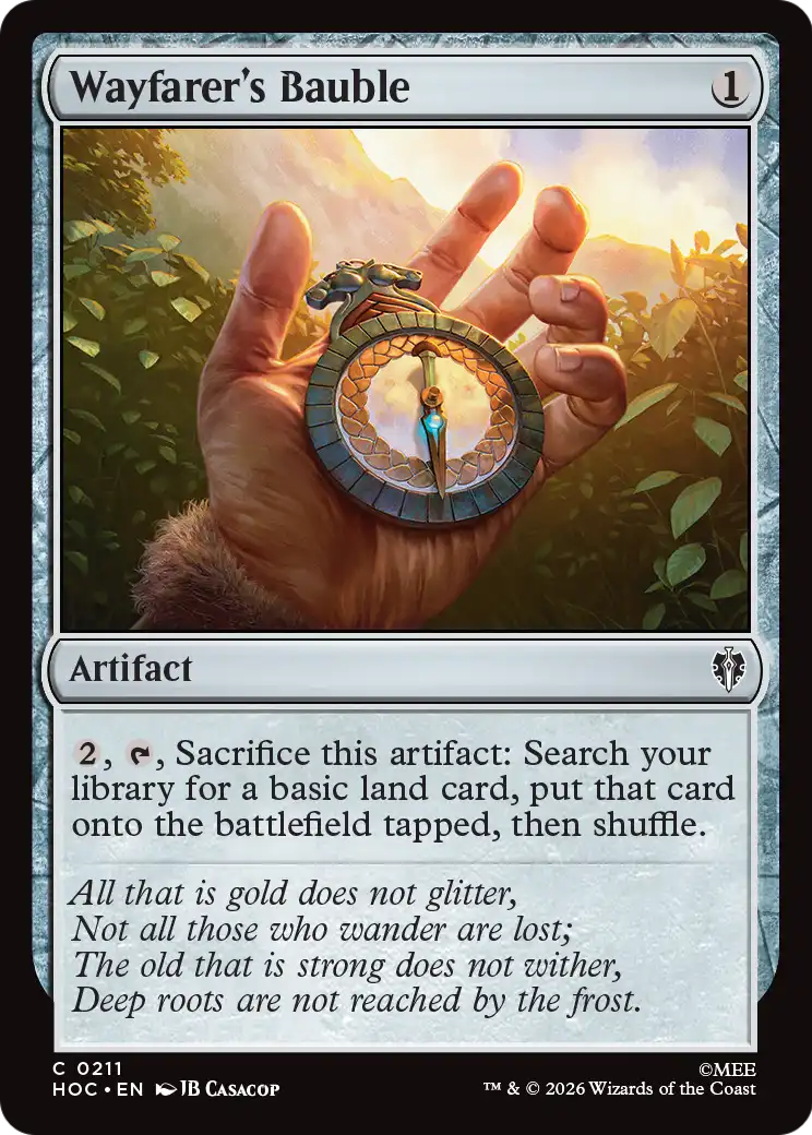 Wayfarer's Bauble [The Hobbit: Eternal-Legal] | Good Games Morley