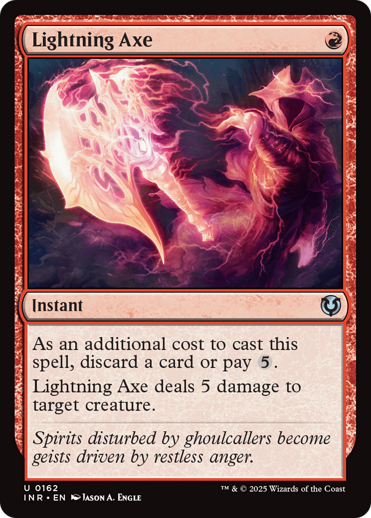 Lightning Axe [Innistrad Remastered] | Good Games Morley