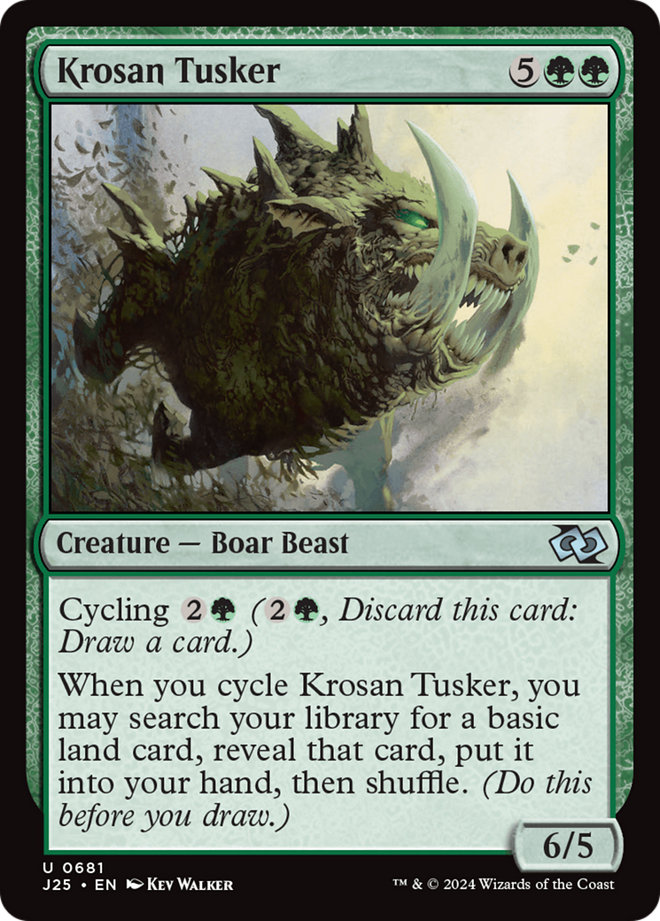 Krosan Tusker [Foundations Jumpstart] | Good Games Morley