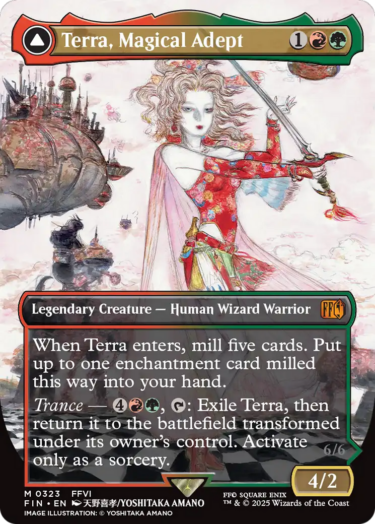 Terra, Magical Adept // Esper Terra (Borderless) [FINAL FANTASY] | Good Games Morley