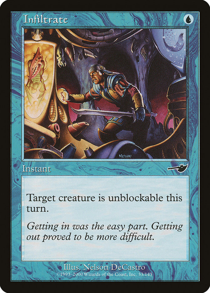 Infiltrate 33/143 (Nemesis)  - Foil | Good Games Morley