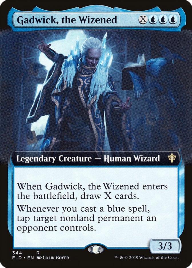 Gadwick, the Wizened (Extended Art) [Throne of Eldraine] | Good Games Morley