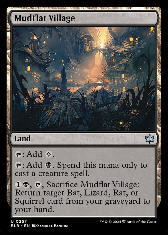 Mudflat Village 257 (Bloomburrow)  | Good Games Morley