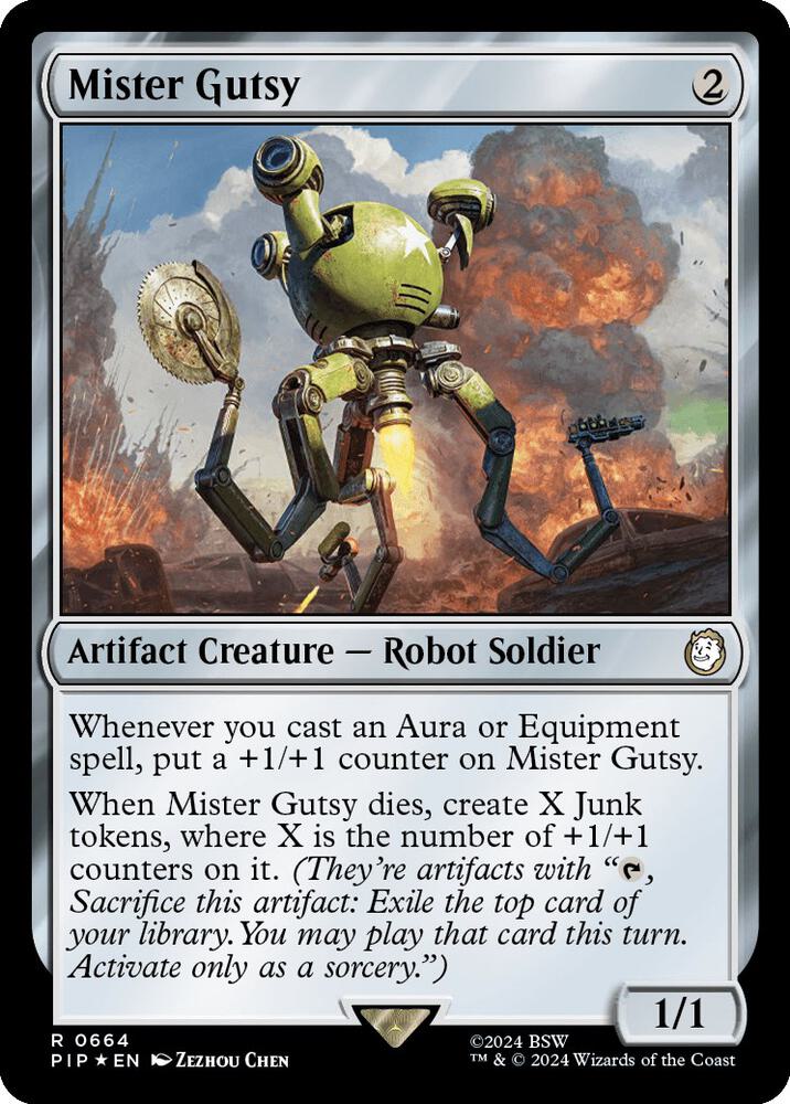 Mister Gutsy 664/326 (Universes Beyond: Fallout)  - Surge Foil | Good Games Morley