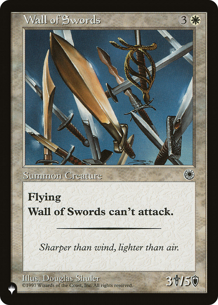 Wall of Swords [The List] | Good Games Morley