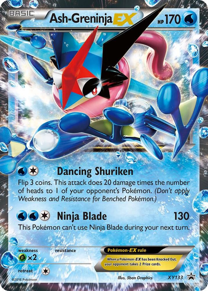 Ash Greninja EX XY133 (XY Promos)  - Holofoil | Good Games Morley