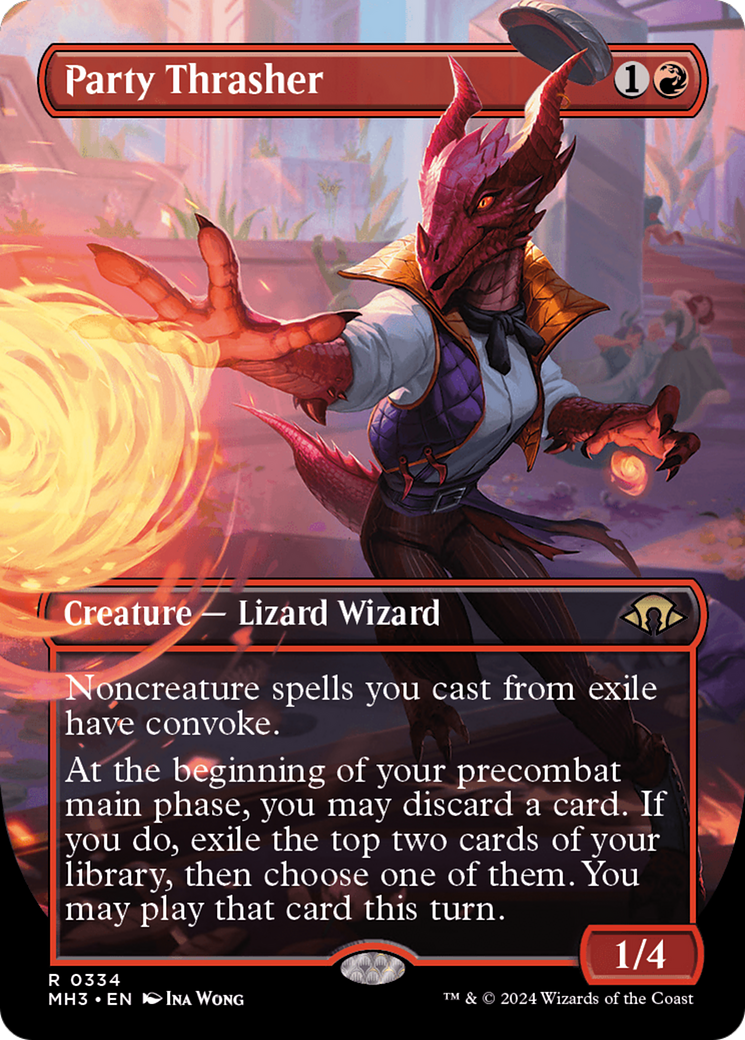 Party Thrasher (Borderless) [Modern Horizons 3] | Good Games Morley