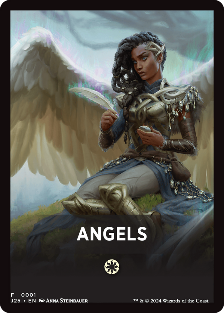 Angels Theme Card [Foundations Jumpstart Front Cards] | Good Games Morley