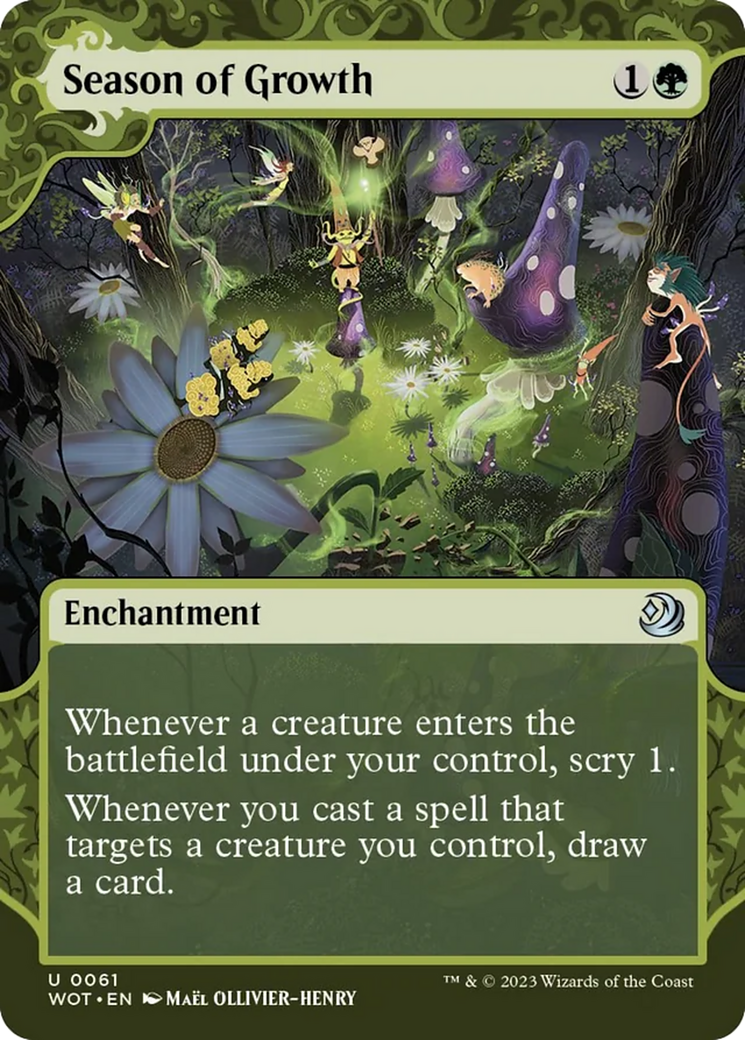Season of Growth [Wilds of Eldraine: Enchanting Tales] | Good Games Morley