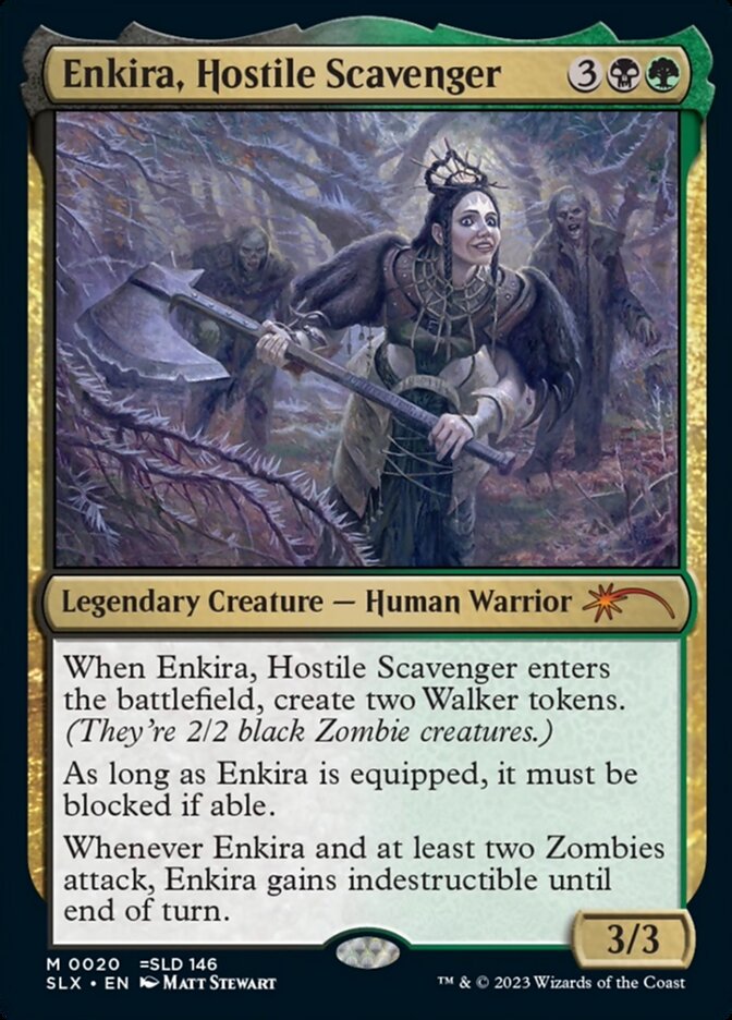 Enkira, Hostile Scavenger 20/32 (SLX Cards)  | Good Games Morley