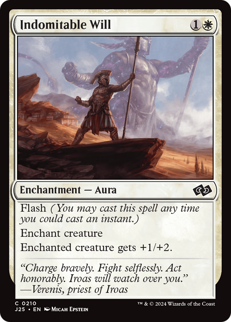 Indomitable Will [Foundations Jumpstart] | Good Games Morley