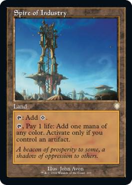 Spire of Industry Retro Frame 203/40 (Commander: The Brothers' War)  | Good Games Morley