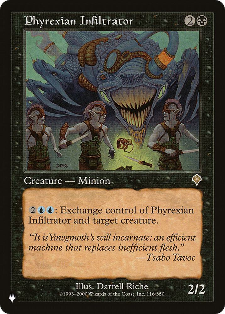Phyrexian Infiltrator INV-116/5075 (The List Reprints)  | Good Games Morley