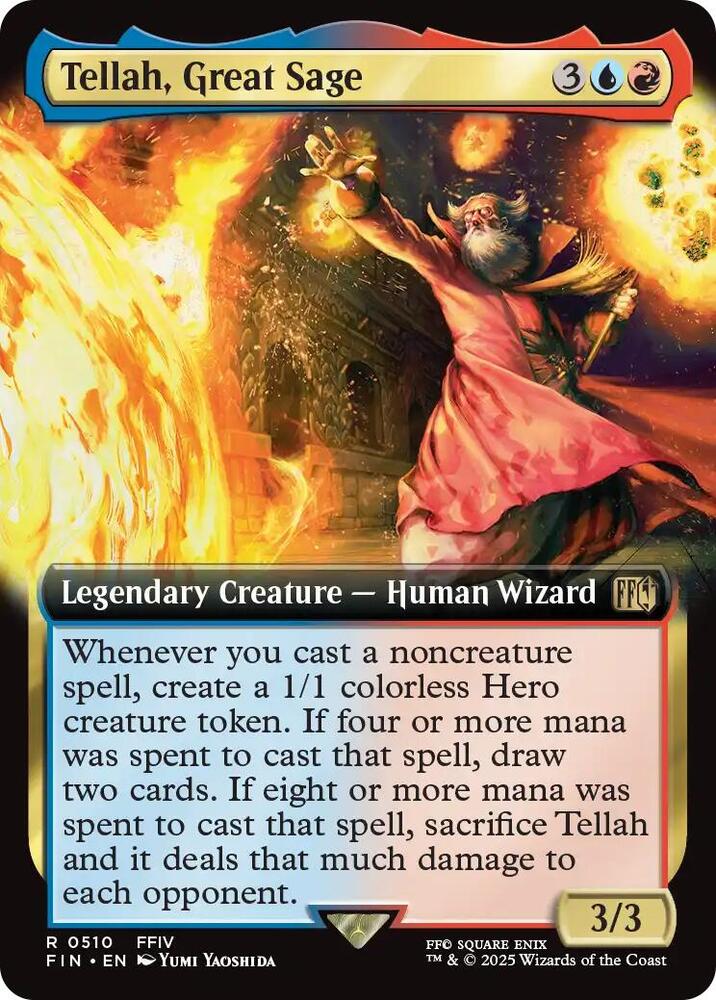 Tellah, Great Sage 510/309 (FINAL FANTASY)  - Extended Art | Good Games Morley