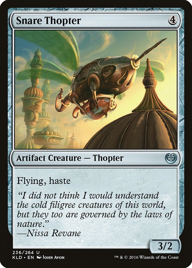 Snare Thopter [Kaladesh] | Good Games Morley