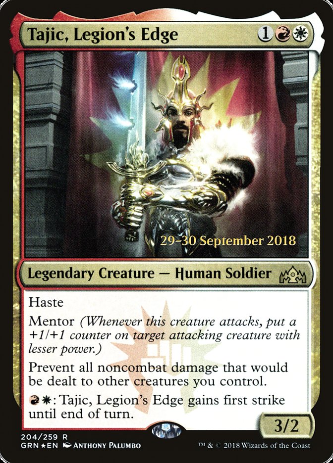 Tajic, Legion's Edge [Guilds of Ravnica Prerelease Promos] | Good Games Morley