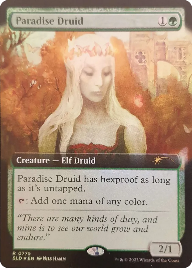 Paradise Druid (Extended Art) [Secret Lair Drop Series] | Good Games Morley