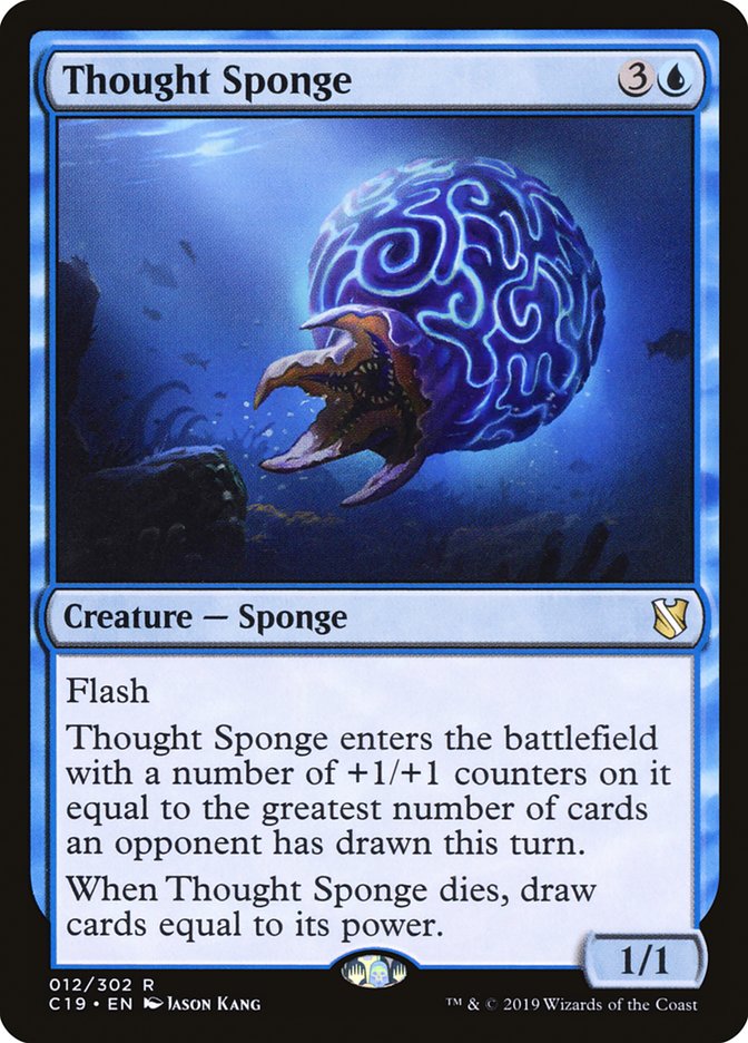 Thought Sponge 12/302 (Commander 2019)  | Good Games Morley
