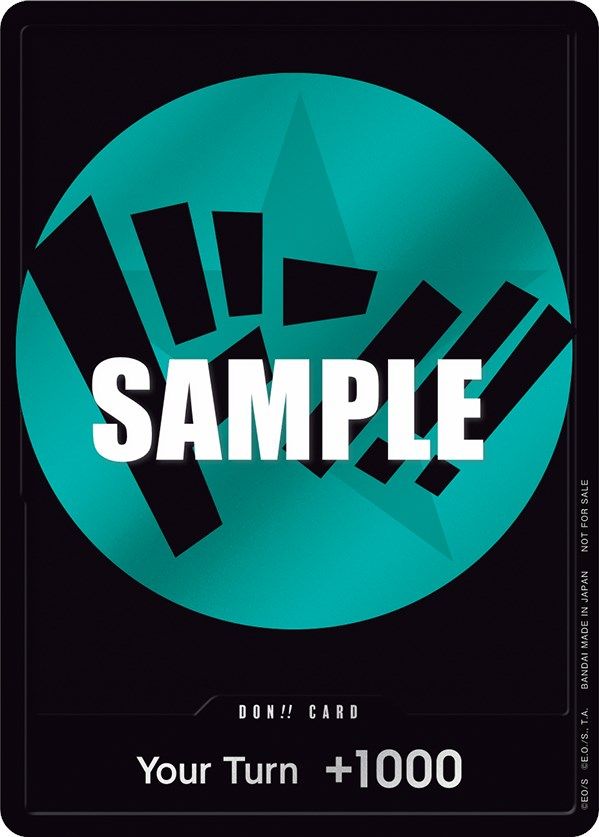 DON!! Card (Teal) [One Piece Promotion Cards] | Good Games Morley