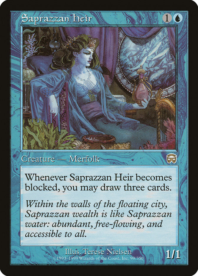 Saprazzan Heir 99/350 (Mercadian Masques)  | Good Games Morley