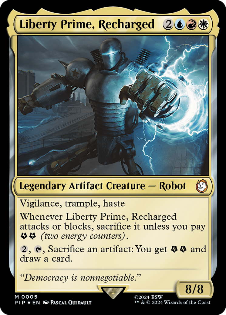 Liberty Prime, Recharged [Fallout] | Good Games Morley