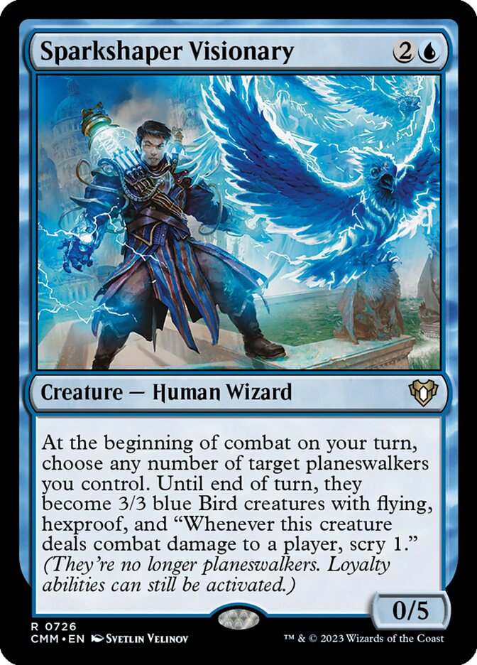 Sparkshaper Visionary 726/451 (Commander Masters)  | Good Games Morley