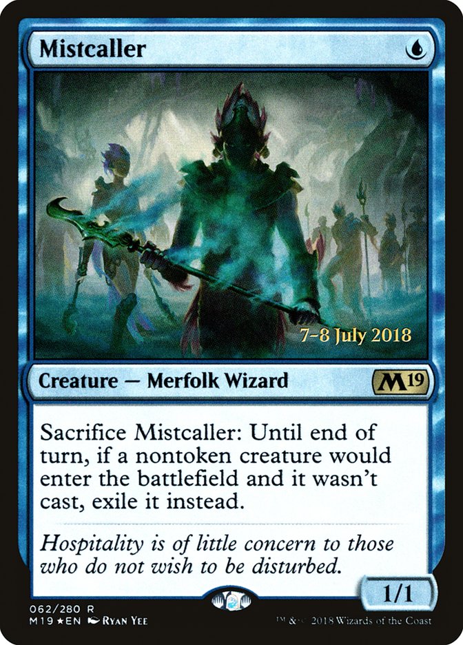 Mistcaller [Core Set 2019 Prerelease Promos] | Good Games Morley