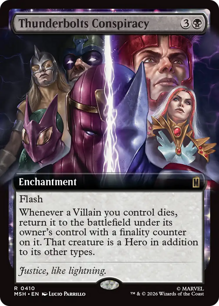 Thunderbolts Conspiracy (Extended Art) [Marvel Super Heroes] | Good Games Morley