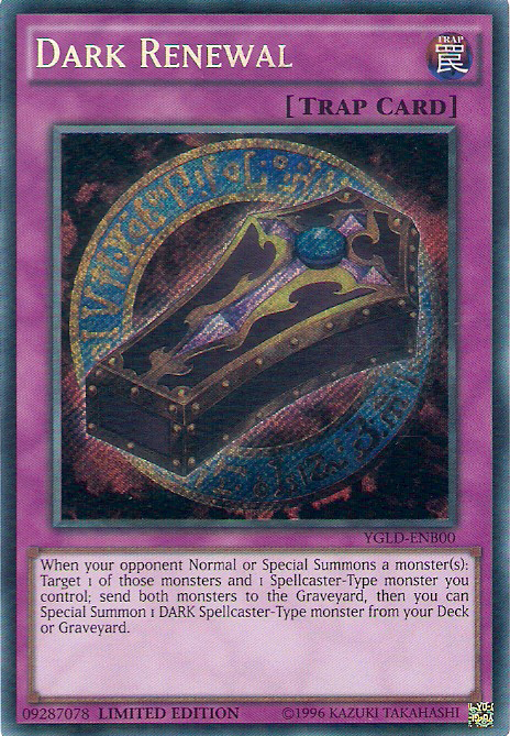 Dark Renewal [YGLD-ENB00] Secret Rare | Good Games Morley
