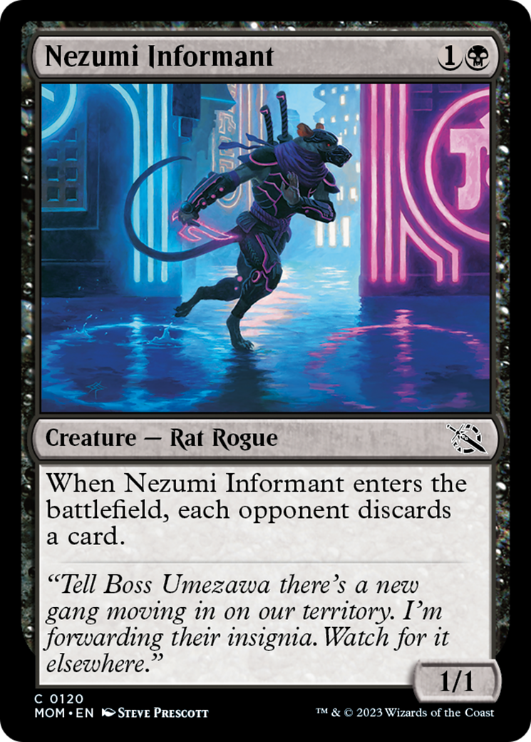 Nezumi Informant [March of the Machine] | Good Games Morley