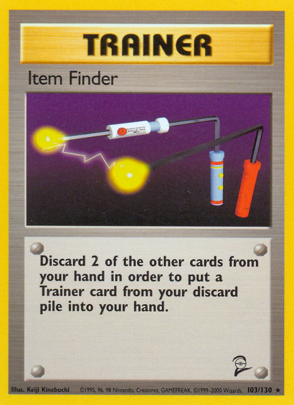 Item Finder (103/130) [Base Set 2] | Good Games Morley