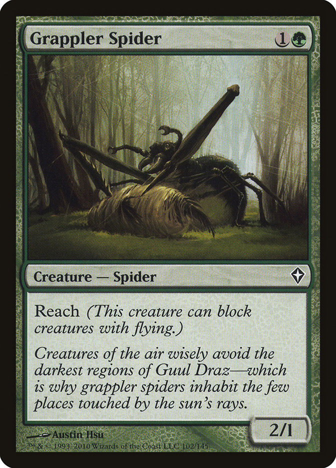 Grappler Spider 102/145 (Worldwake)  - Foil | Good Games Morley