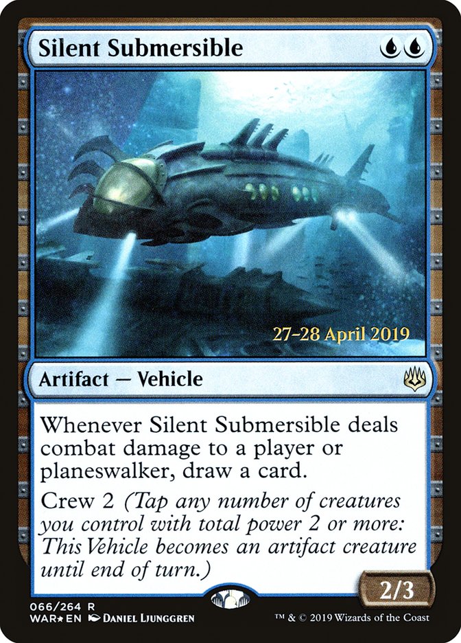 Silent Submersible [War of the Spark Prerelease Promos] | Good Games Morley
