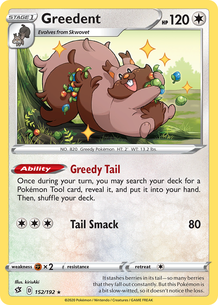 Greedent (152/192) [Sword & Shield: Rebel Clash] | Good Games Morley