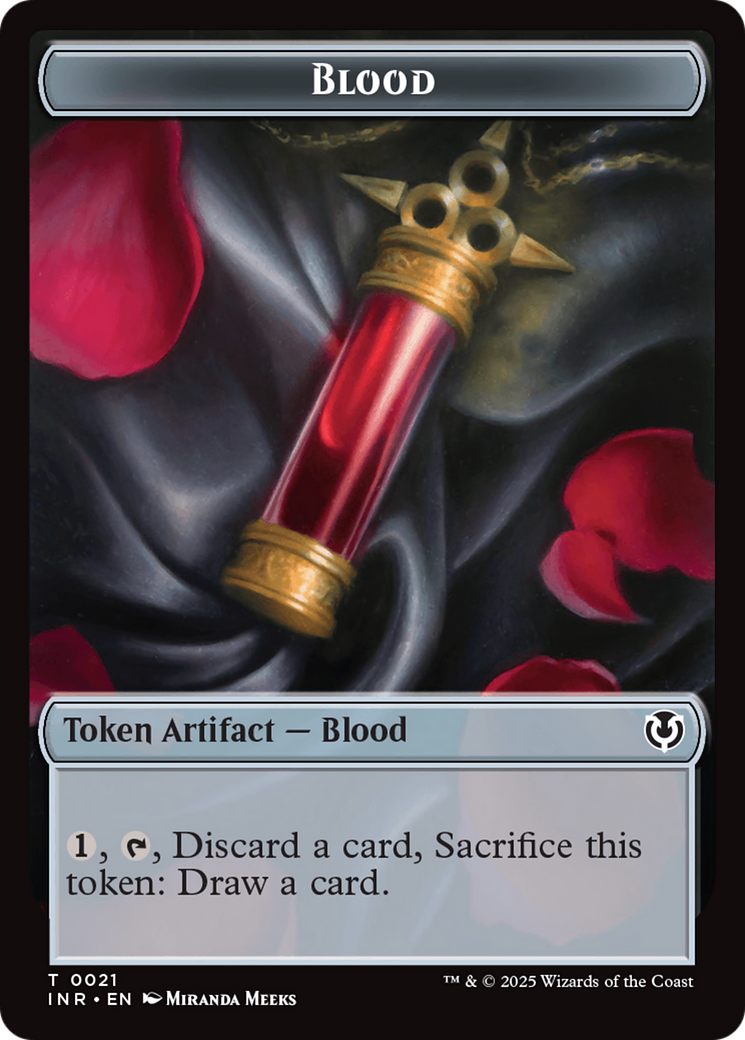 Zombie (0010) // Blood Double-Sided Token [Innistrad Remastered Tokens] | Good Games Morley