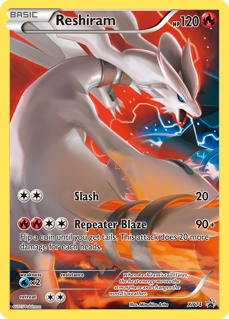 Reshiram (XY74) [XY: Black Star Promos] | Good Games Morley