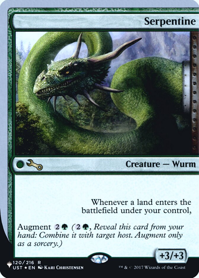 Serpentine (Unfinity Foil Edition) [The List] | Good Games Morley