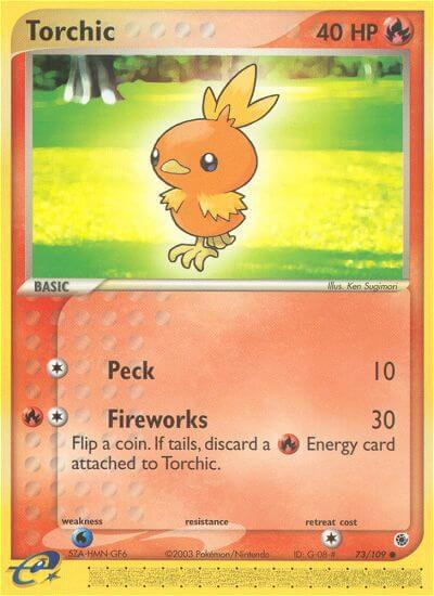 Torchic 73/109 (EX Ruby and Sapphire)  | Good Games Morley