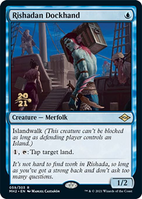 Rishadan Dockhand 59s/86 (Prerelease Cards)  - Foil | Good Games Morley