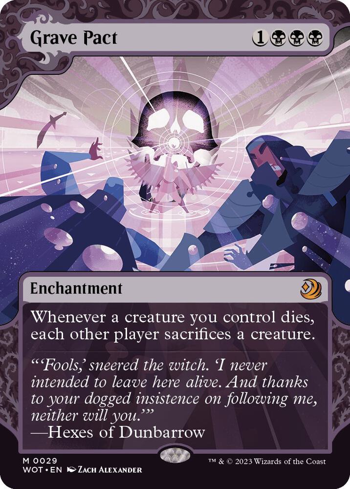 Grave Pact 29/63 (Wilds of Eldraine: Enchanting Tales)  - Showcase | Good Games Morley